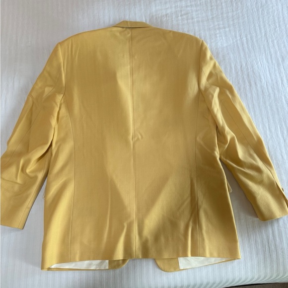 Tallia Uomo Luxury Blazer in Yellow - Picture 3 of 7